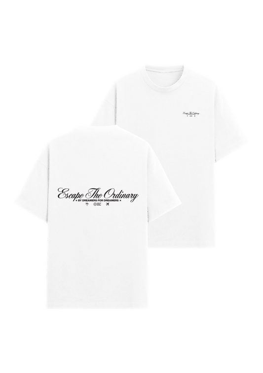 By Dreamers Tee Oversized White