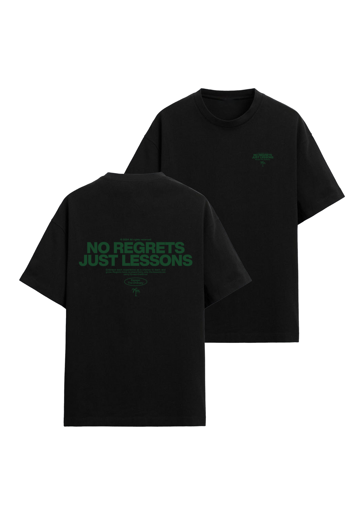 NO REGRETS OVERSIZED TEE