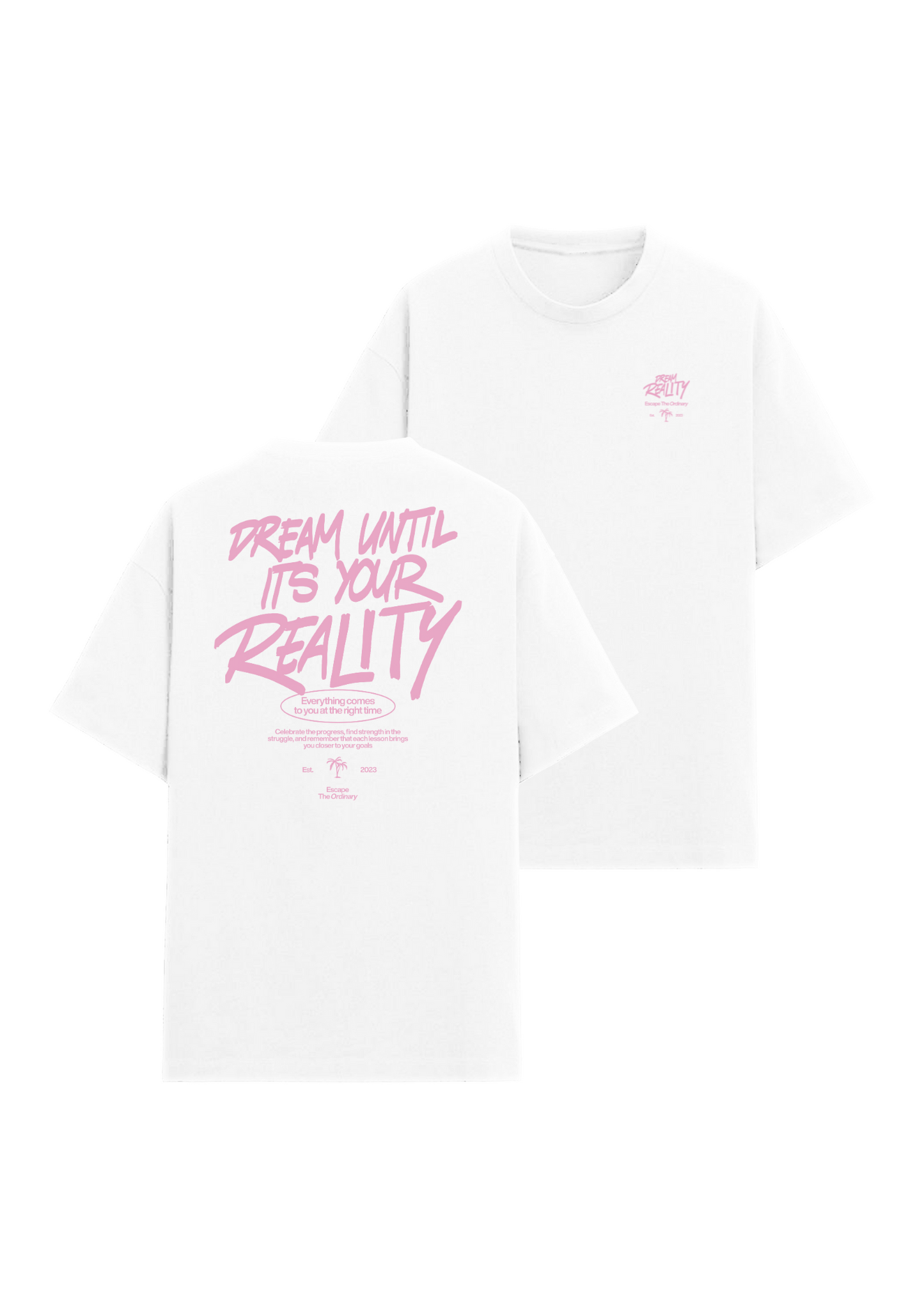 DREAM REALITY OVERSIZED TEE