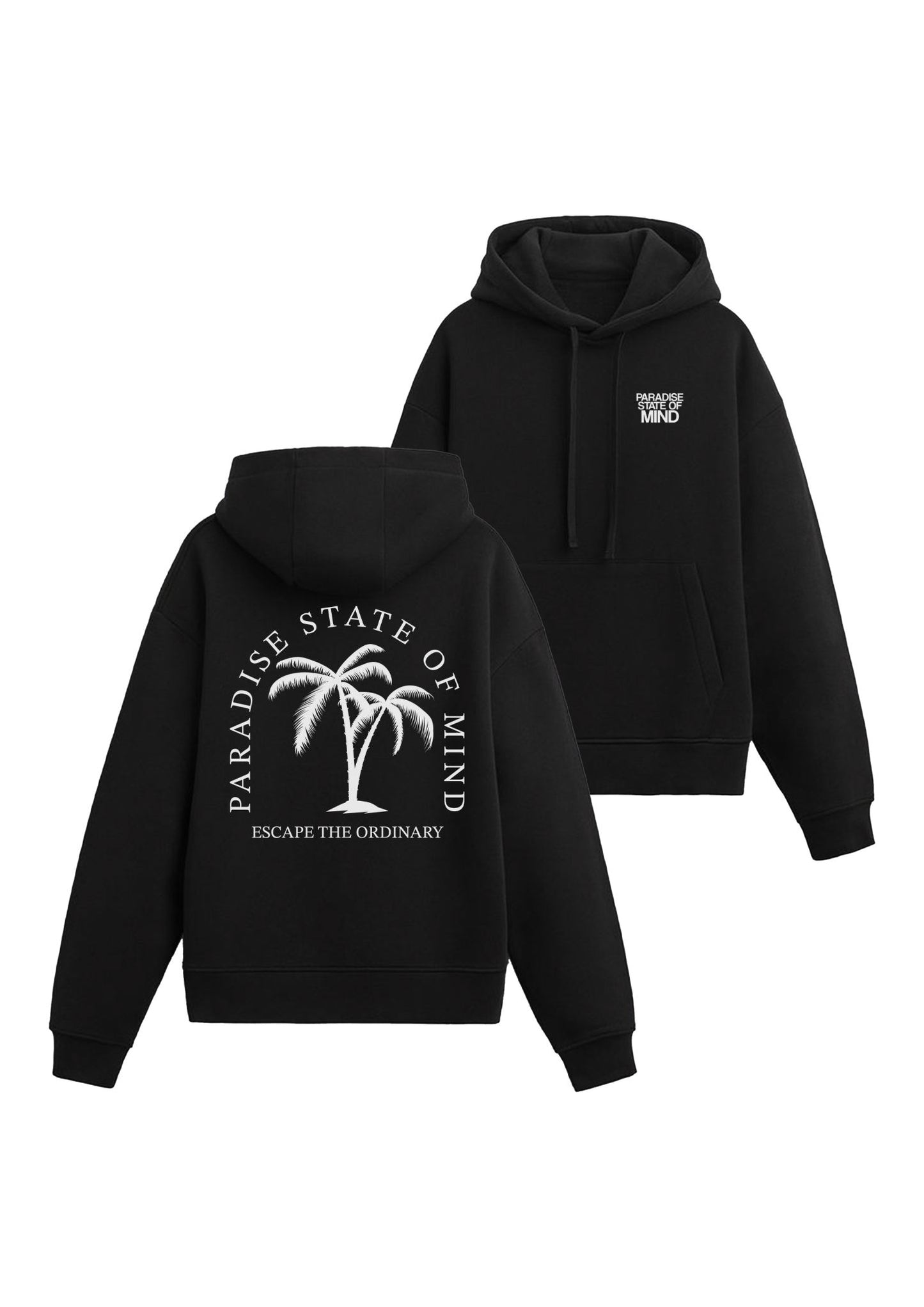 PARADISE HOODIE WHITE  - Unisex Kapuzenpullover Hoodie